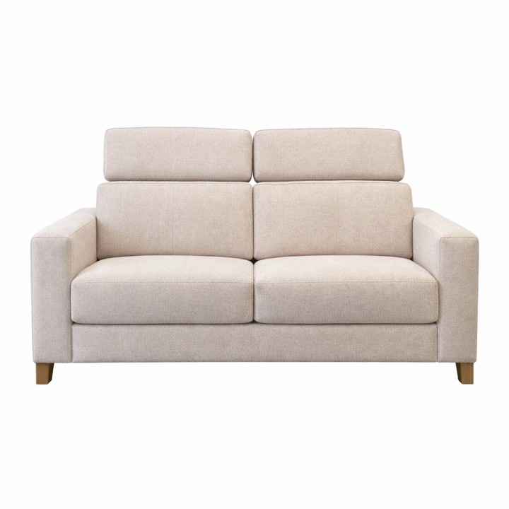 Nesco Bespoke 2 Seater Sofa in Beige Fabric | J&B Furniture
