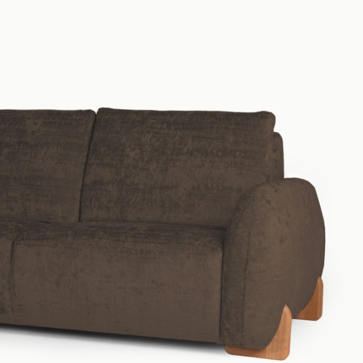 Royal 2 Seater Sofa in Brown | Bespoke Sofas Limerick | J&B