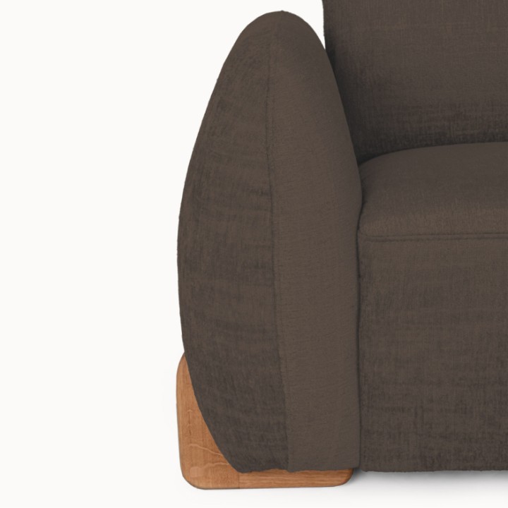 Royal 2 Seater Sofa in Brown | Bespoke Sofas Limerick | J&B