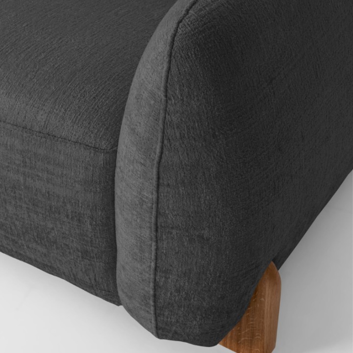 Royal 2 Seater Sofa in Black|Bespoke Sofas in Limerick | J&B