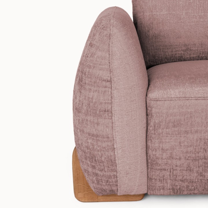 Royal 2 Seater Sofa in Pink| Bespoke Sofas in Limerick | J&B