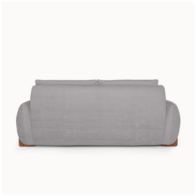 Comfortable 2-Seater Sofa in Grey