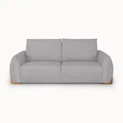 Comfortable 2-Seater Sofa in Grey