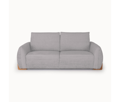 Comfortable 2-Seater Sofa in Grey