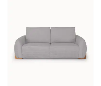 Comfortable 2-Seater Sofa in Grey