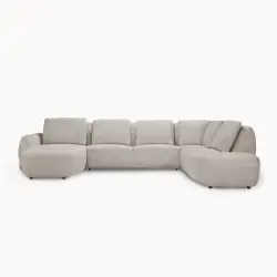 Modern U-Shaped Corner Sofa