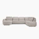 Modern U-Shaped Corner Sofa