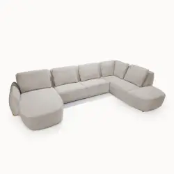 Modern U-Shaped Corner Sofa