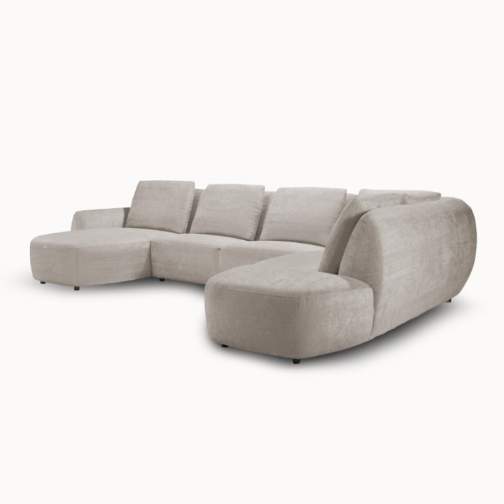 Modern U-Shaped Corner Sofa