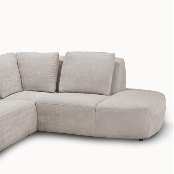 Royal Bespoke U Corner Sofa in Greige | J&B Furniture