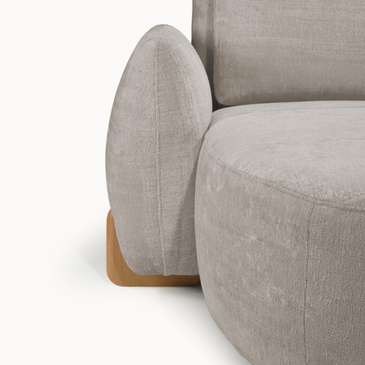 Royal Bespoke U Corner Sofa in Greige | J&B Furniture