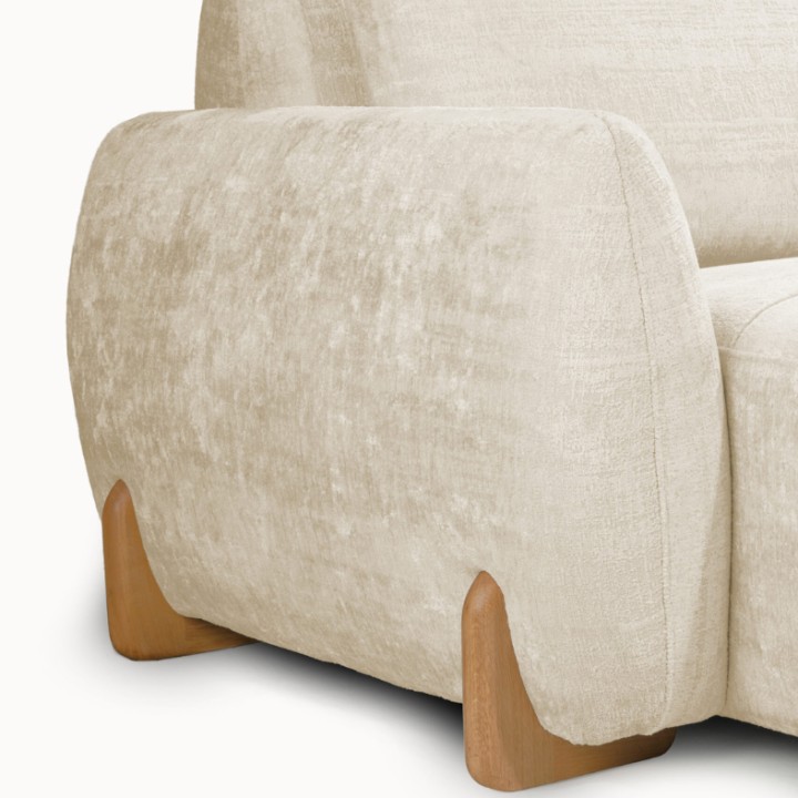 Royal Bespoke U Corner Sofa in Beige | J&B Furniture