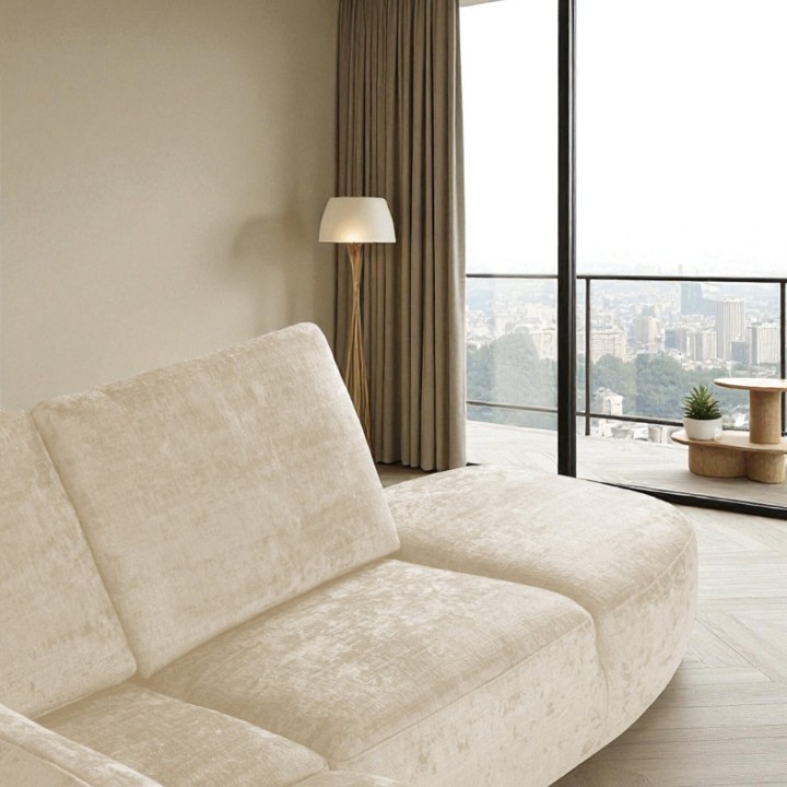 Royal Bespoke U Corner Sofa in Beige | J&B Furniture