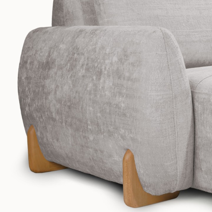 Royal Bespoke U Corner Sofa in Grey | J&B Furniture