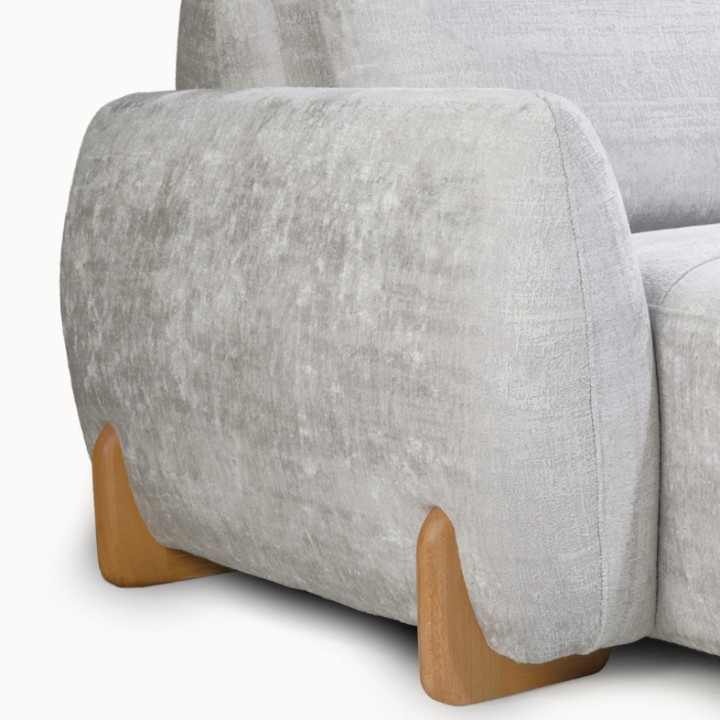 Royal Bespoke Corner Sofa in Greige | J&B Furniture