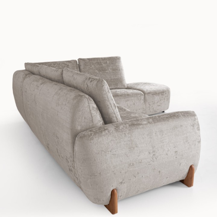 Royal Large Corner Sofa Greige