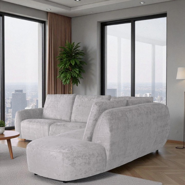 Royal Bespoke Corner Sofa in Greige | J&B Furniture