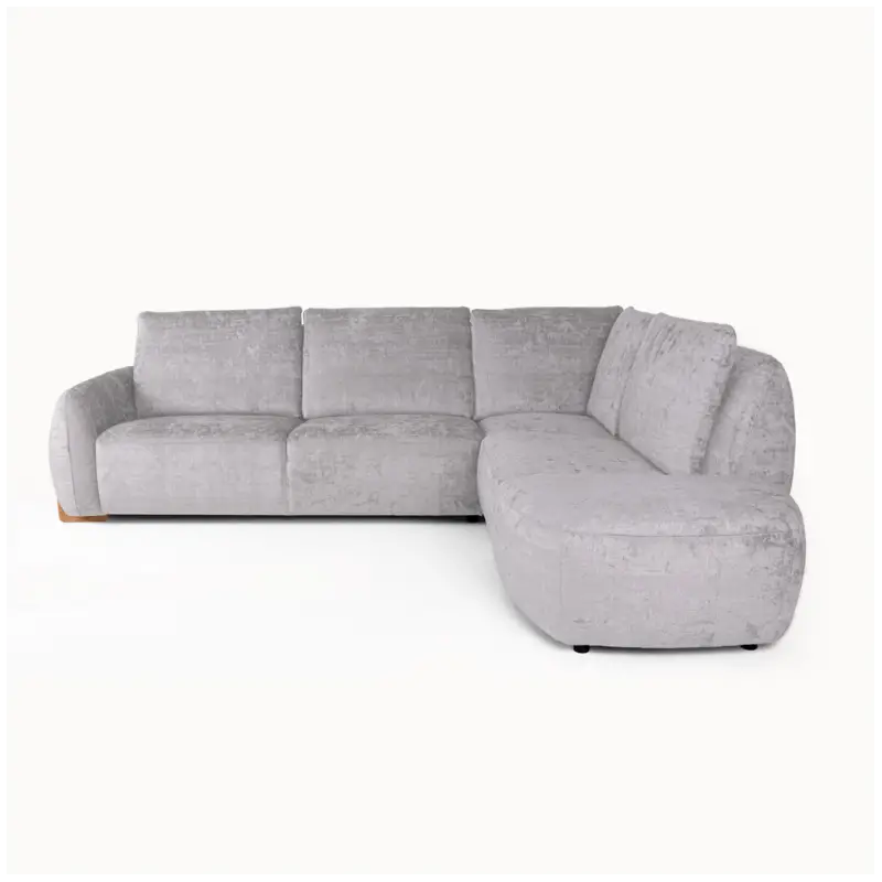 L-Shaped Corner Sofa in Grey