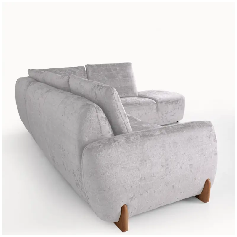 L-Shaped Corner Sofa in Grey