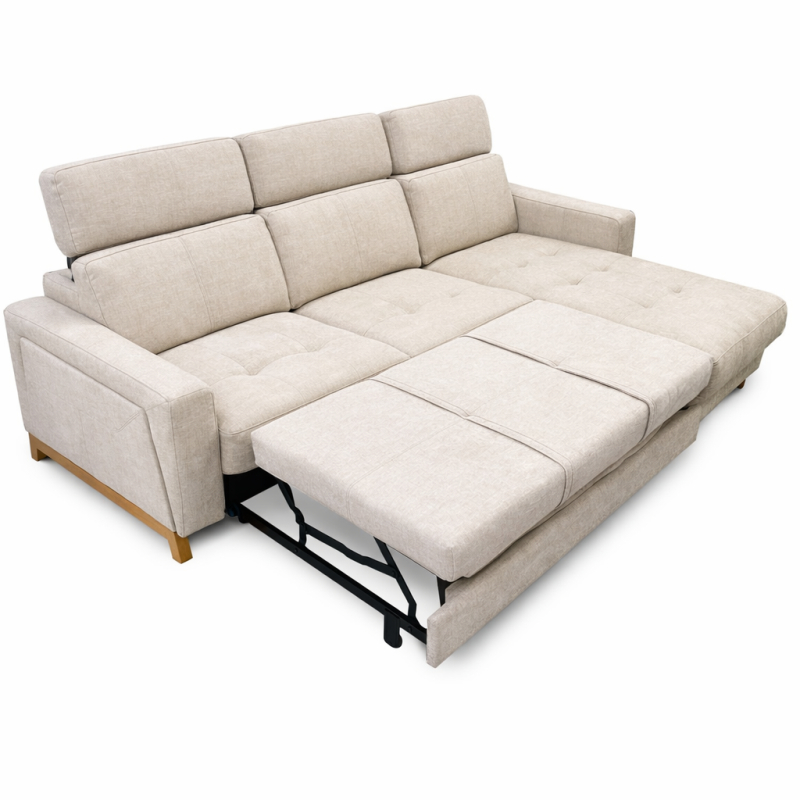 Convertible Corner Sofa Bed with Storage