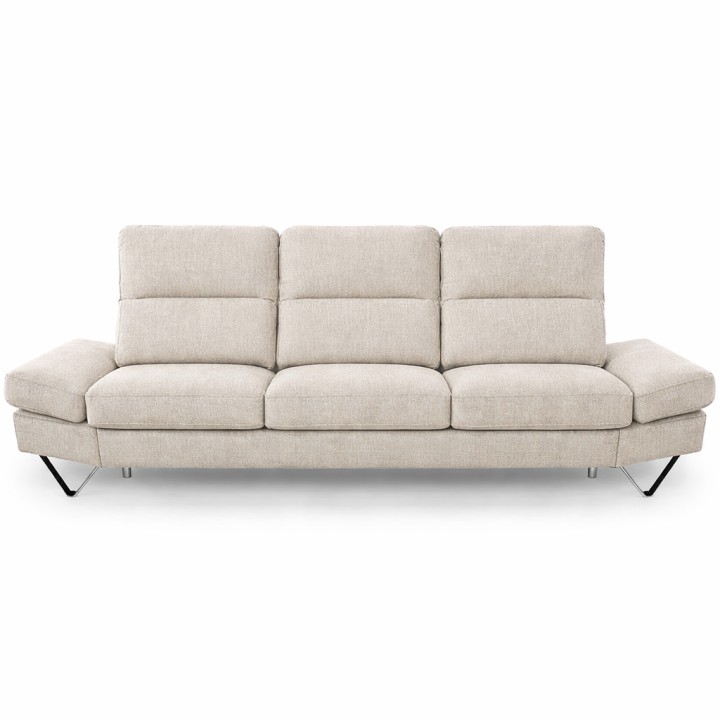 Evolution 3 Seater Sofa in Light Beige | J&B Furniture