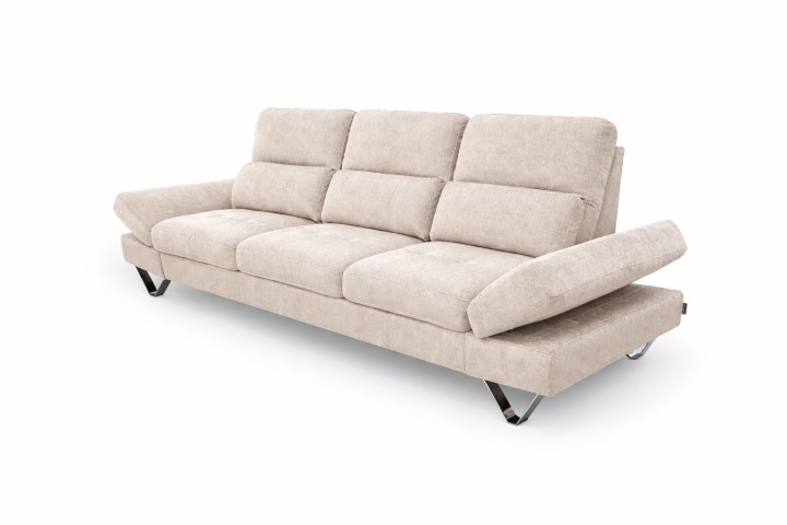Evolution 3 Seater Sofa in Light Beige | J&B Furniture