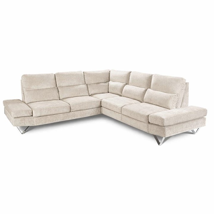 Evolution Corner Sofa bed in Beige | J&B Furniture