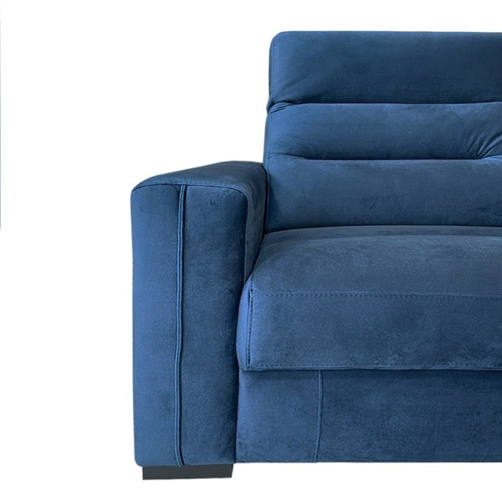 Excellence Bespoke 2 Seater Sofa Drawer Blue | J&B Furniture