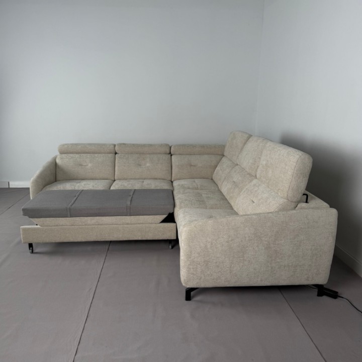 Bespoke Corner Sofa Bed in Ireland in Beige| Alison Sofa
