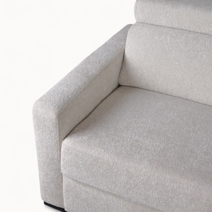 Torino  Corner Sofa Bed With Storage in Beige | J&B Furniture