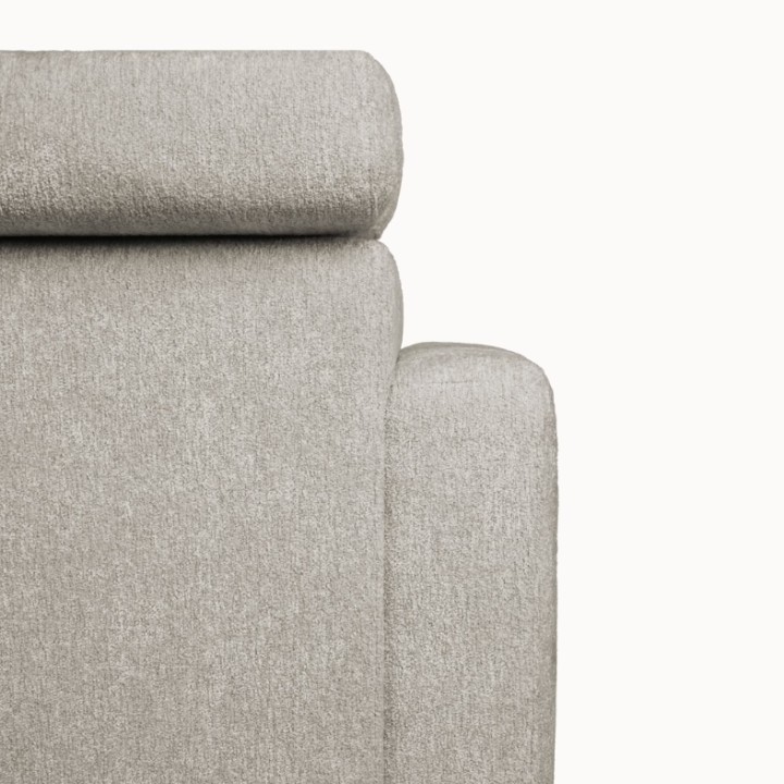 Torino  Corner Sofa Bed With Storage in White| J&B Furniture
