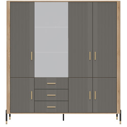 Dante Wardrobe 185 cm With...