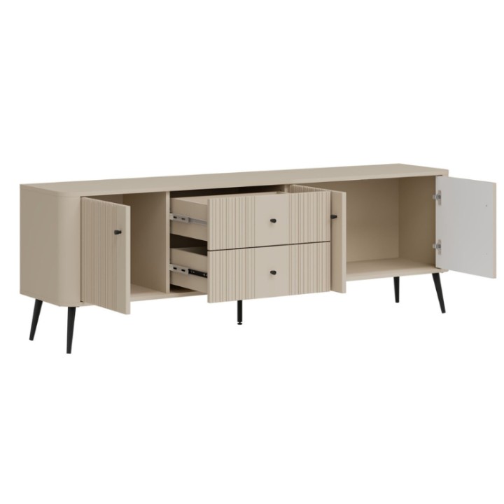 Modern TV Unit with Storage 162cm | TV Units Ireland