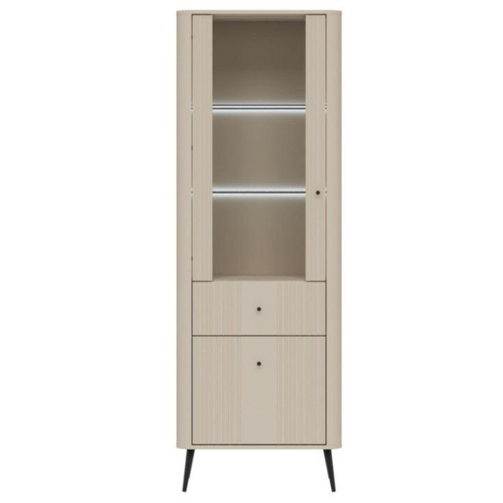 Modern Display Cabinet in Cashmere | Cabinets Ireland