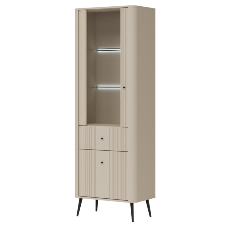 Modern Display Cabinet in Cashmere | Cabinets Ireland