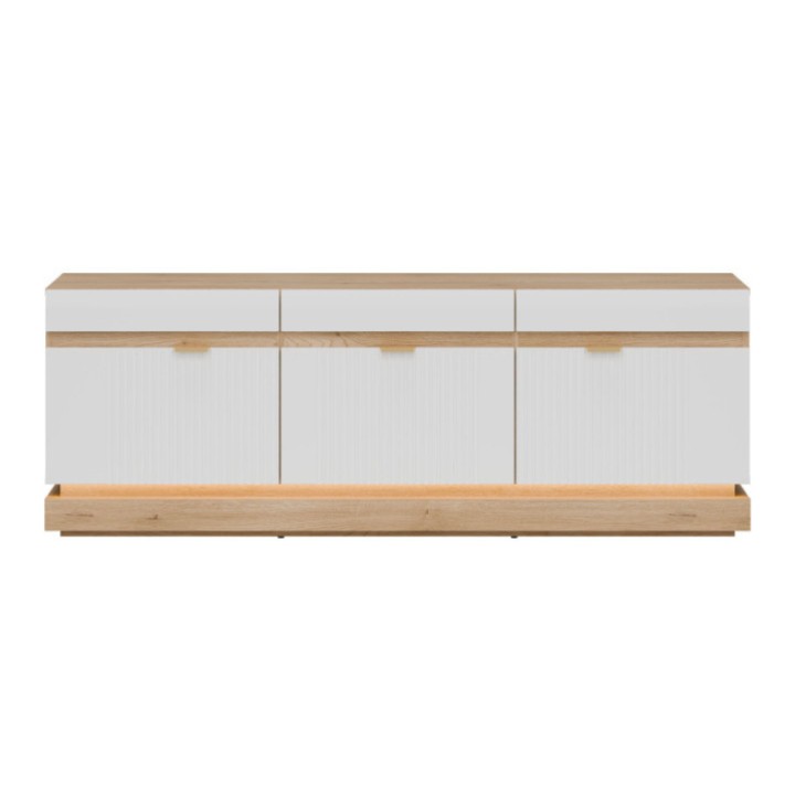Modern TV Storage Unit Matte white| TV Units Ireland – Milton