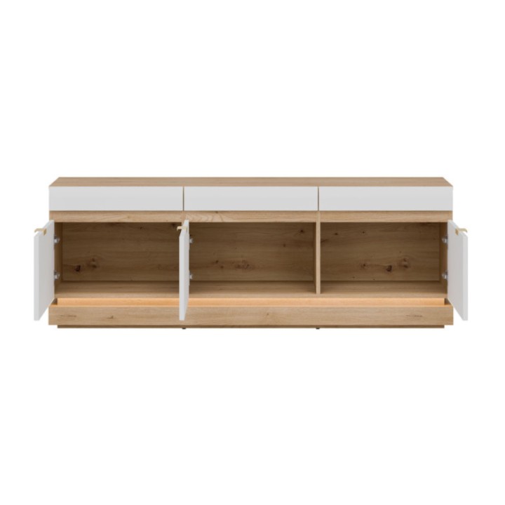 Modern TV Storage Unit Matte white| TV Units Ireland – Milton