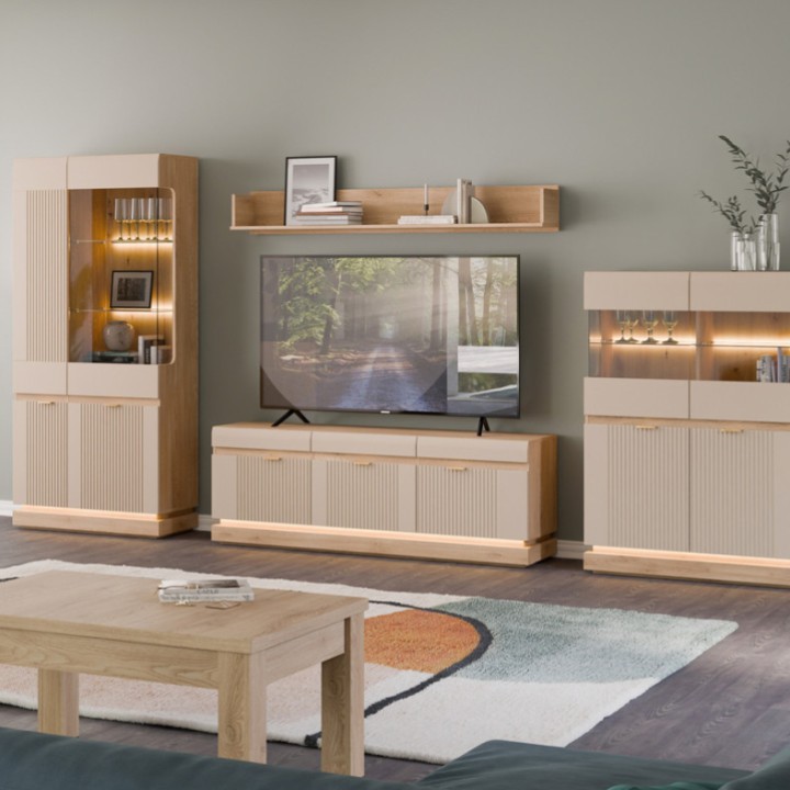 Modern TV Storage Unit Cashmere| TV Units Ireland – Milton