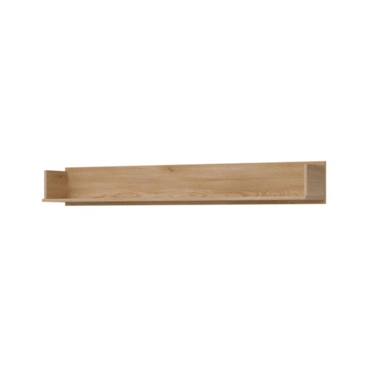 Modern Oak Wall Shelf for Living Rooms | Ireland