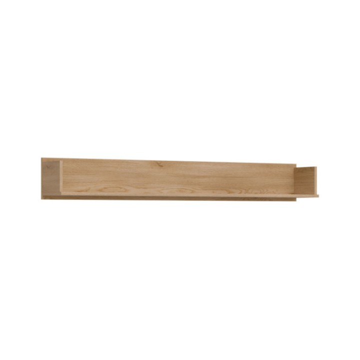 Modern Oak Wall Shelf for Living Rooms | Ireland