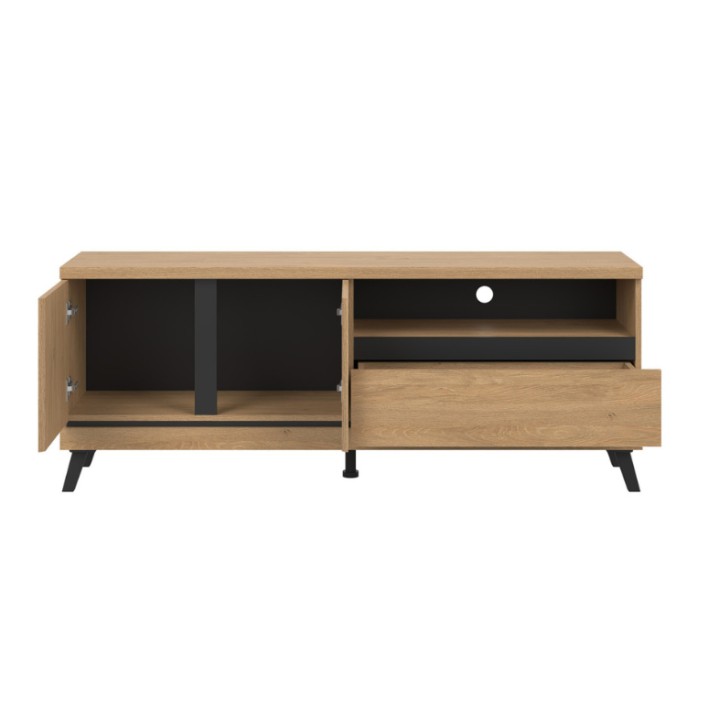 Modern Media Unit with Storage | Oak TV Unit Ireland