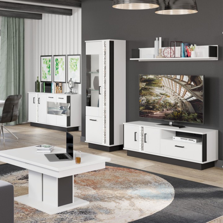 MARCO Oak TV Unit with Storage | Modern Media Stand Ireland