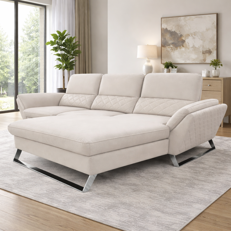 Bespoke Corner Sofa Bed With Storage