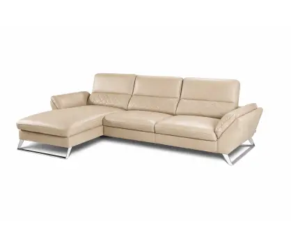 Corner Sofa Bed With Storage in Beige