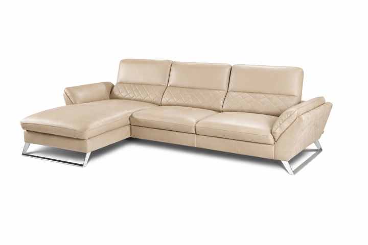Corner Sofa Bed With Storage in Beige