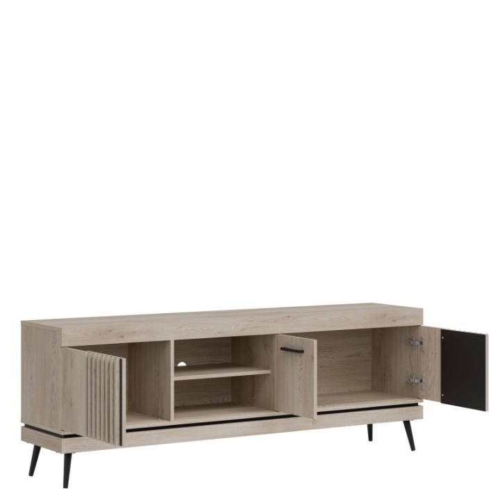Mati TV Unit Oak 183cm | Modern TV Unit with Storage