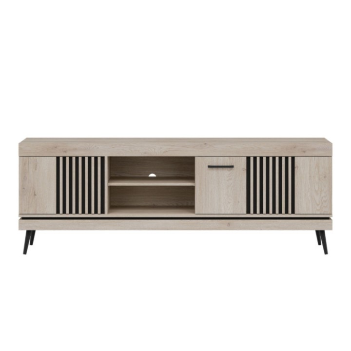 Mati TV Unit Oak 183cm | Modern TV Unit with Storage