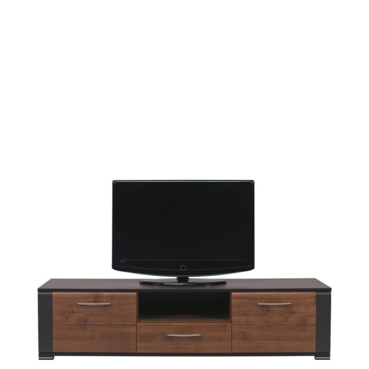 NAOMI TV Unit walnut| Modern TV Unit with Storage
