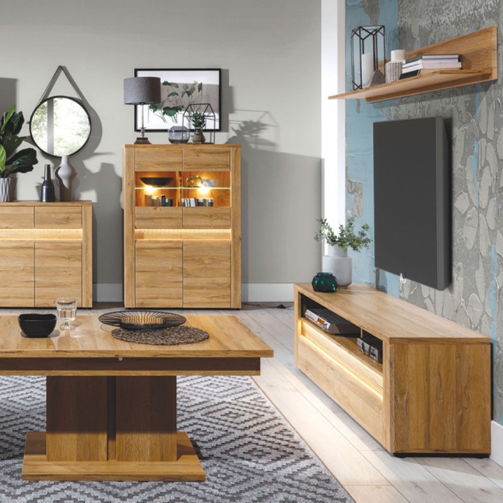 Sandy TV Unit with Storage & LED | TV Units Ireland