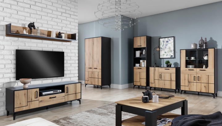 S-LINE TV Unit with Storage | TV Bench & Cabinet Ireland